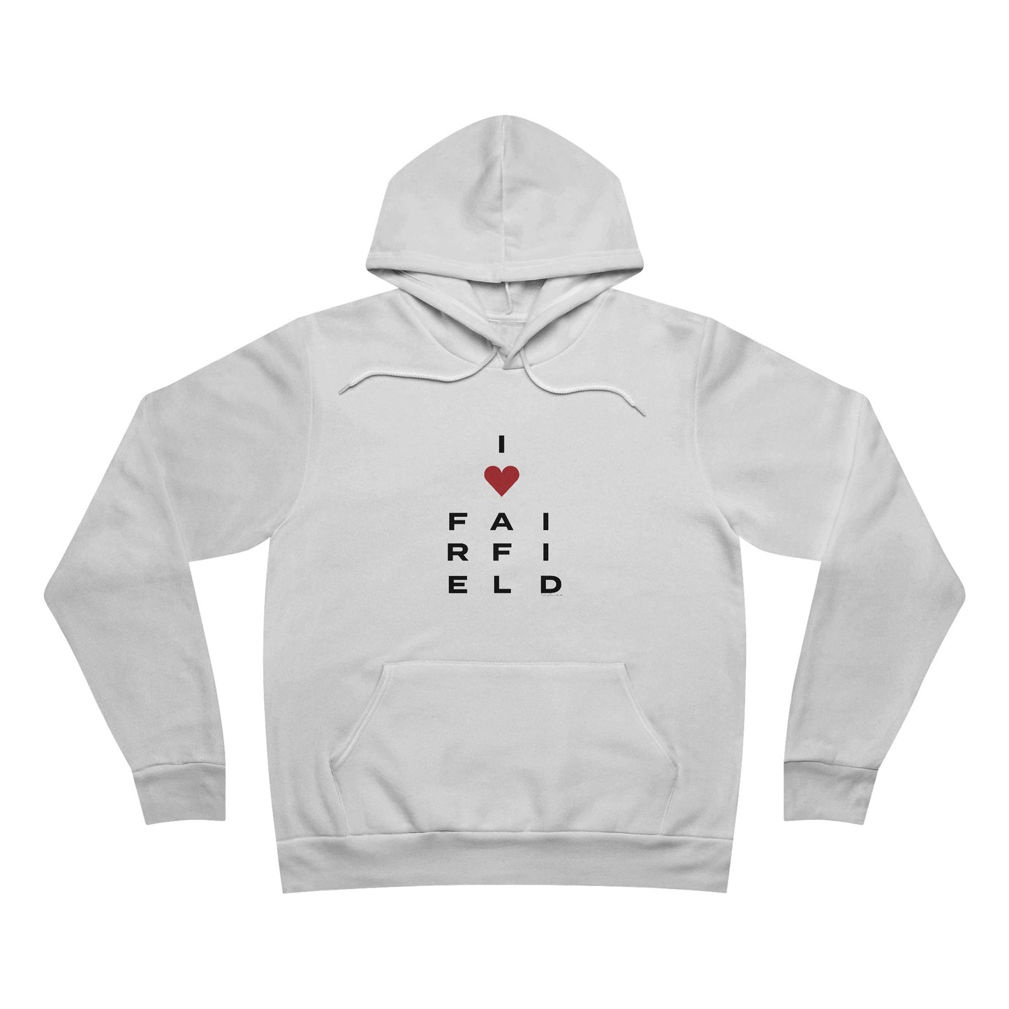 Fairfield Vision Unisex Sponge Fleece Pullover Hoodie