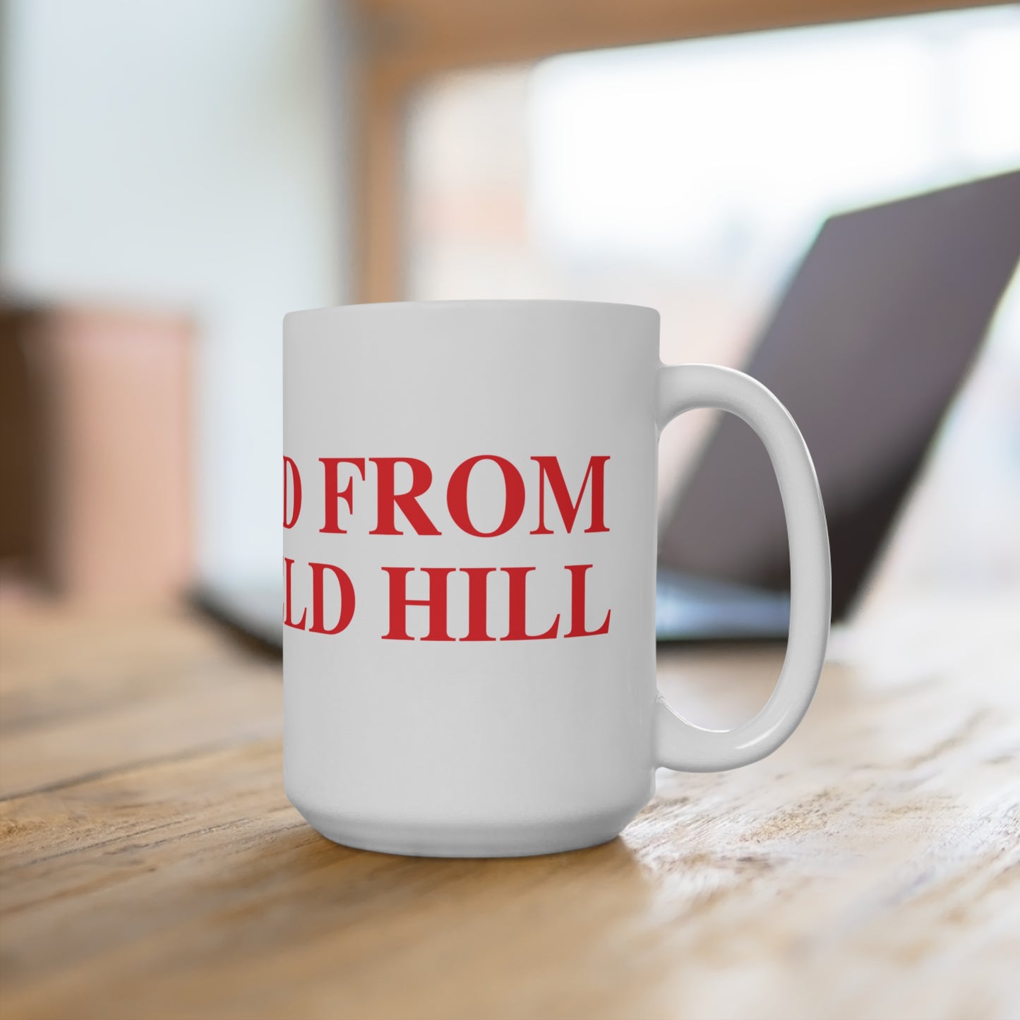 Just a kid from Greenfield Hill Mug 15oz