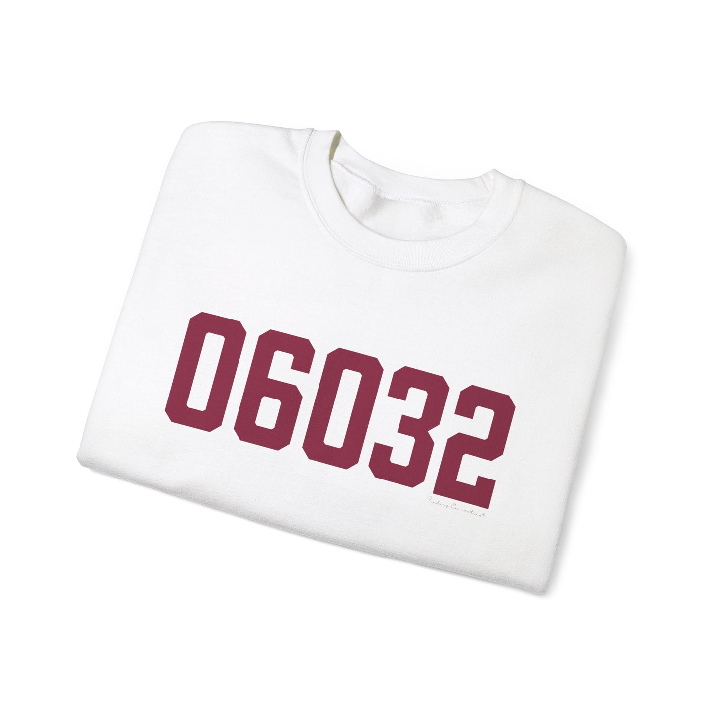 06032 - Farmington Connecticut Zip Code  Unisex Heavy Blend™ Crewneck Sweatshirt