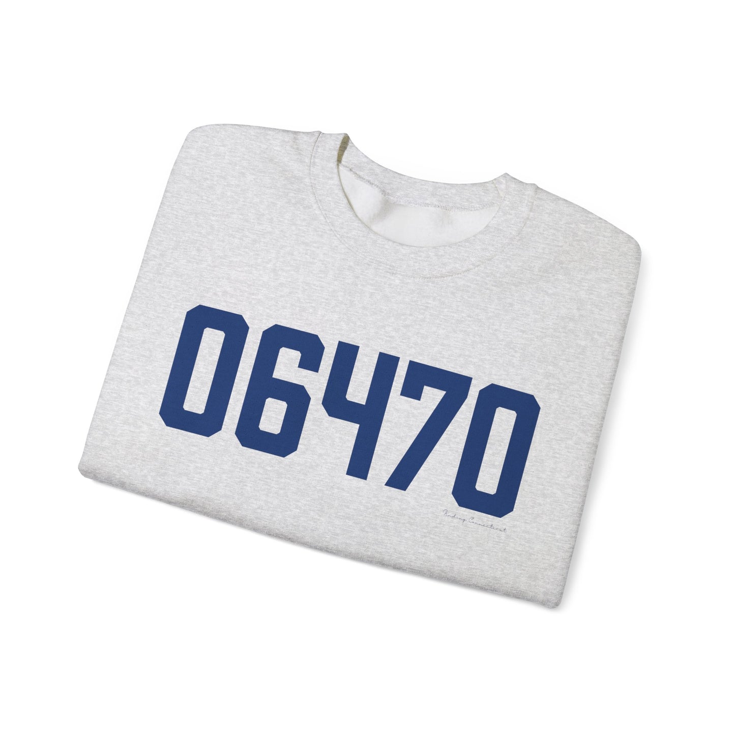 06470 Newtown. Connecticut Zip Code Unisex Heavy Blend™ Crewneck Sweatshirt