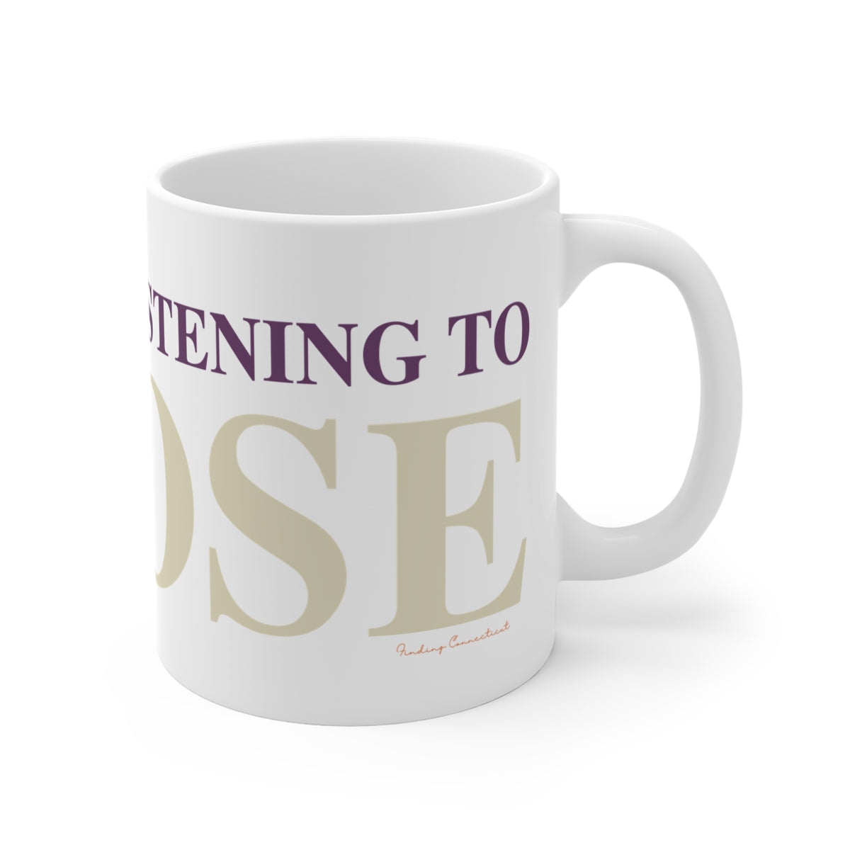 Just a kid Listening to Goose - Cream & Purple Mug 11oz