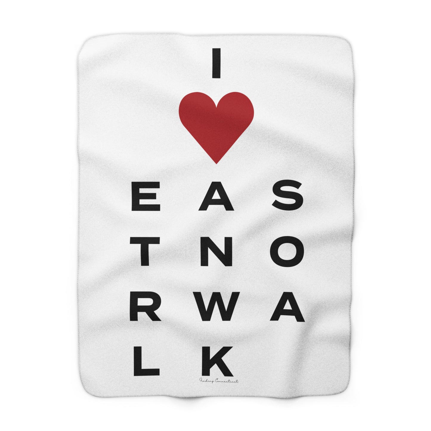 East Norwalk Vision Sherpa Fleece Blanket