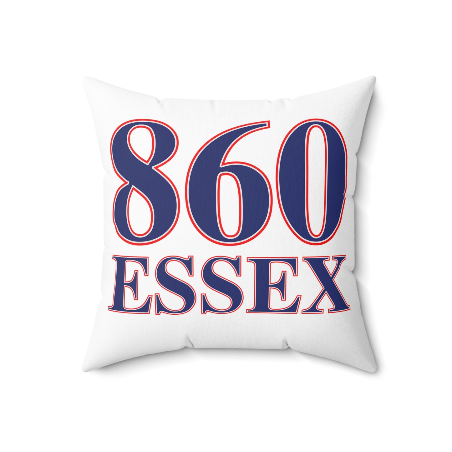 860 Essex Red, White & Blue Spun Polyester Square Pillow