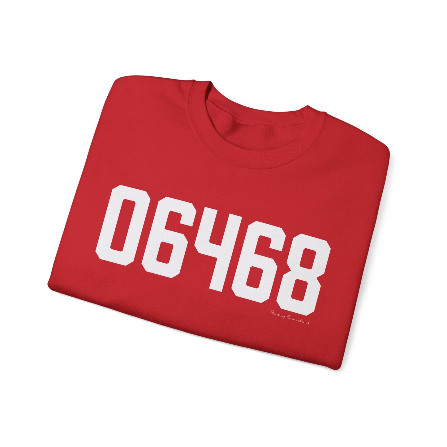 06468 Monroe Connecticut Zip Code Unisex Heavy Blend™ Crewneck Sweatshirt