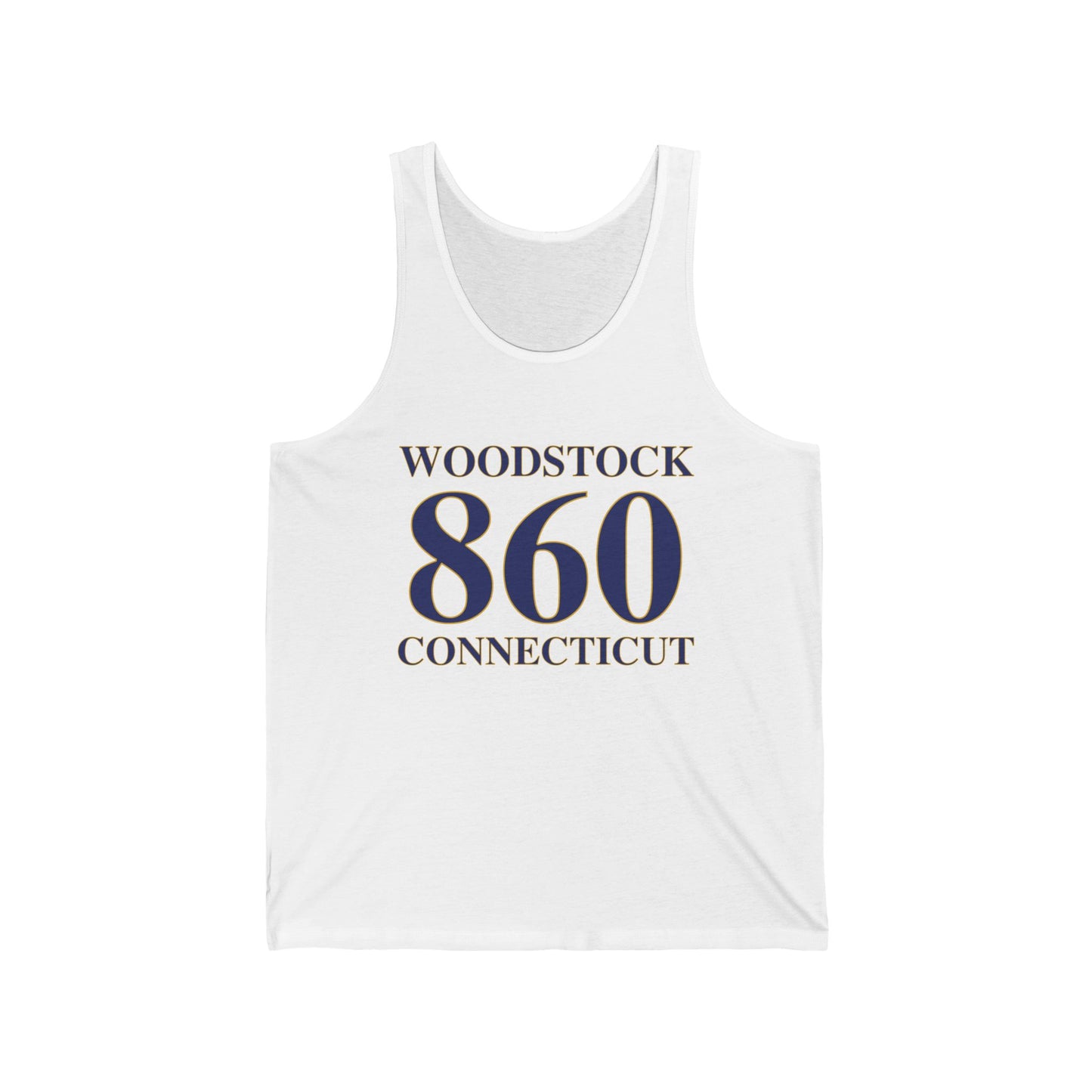 Woodstock 860 Connecticut Unisex Jersey Tank Top