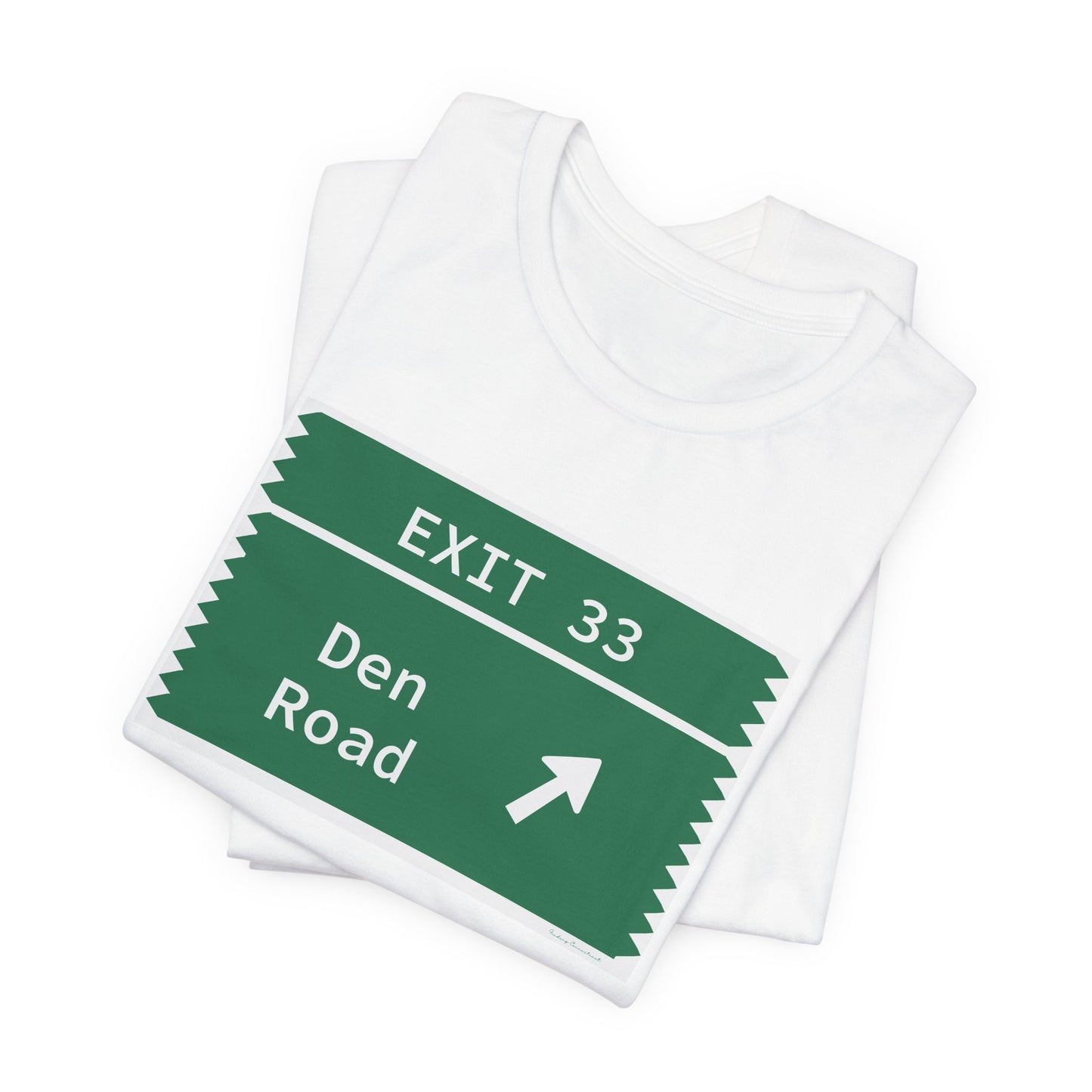Vintage Merritt Parkway Exit 33 Sign Unisex Jersey Short Sleeve T-Shirt