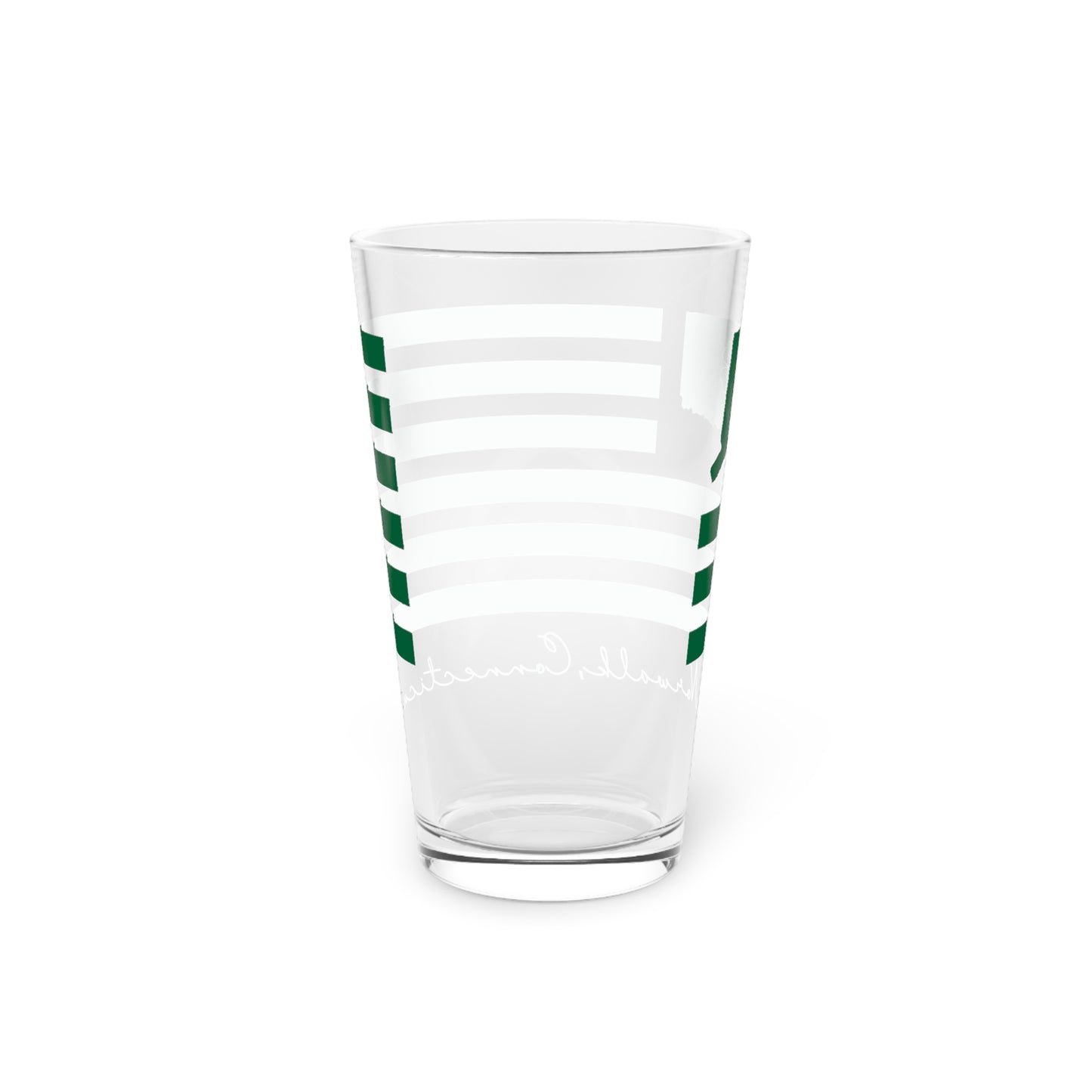 Norwalk Connecticut St. Patrick's Day Pint Glass, 16oz