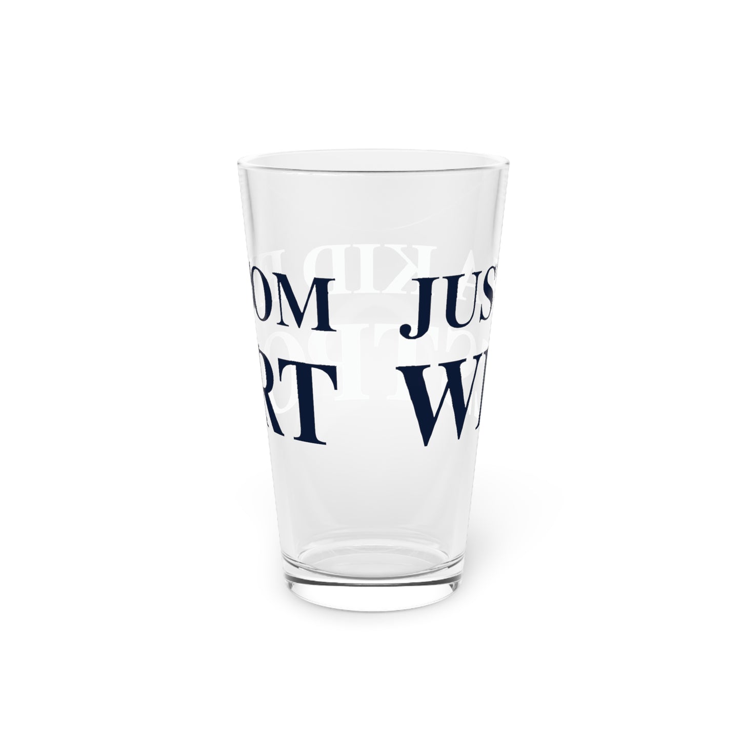 Just a kid from Westport Pint Glass, 16oz