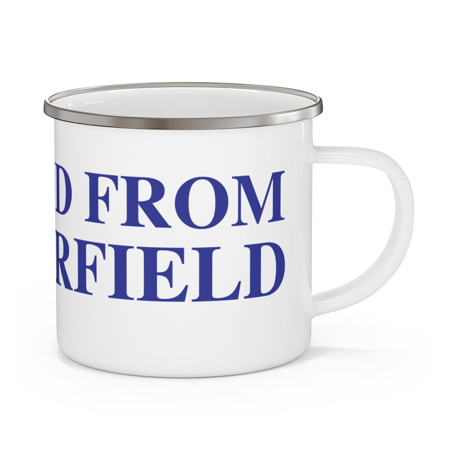 Just a kid from New Fairfield Enamel Camping Mug