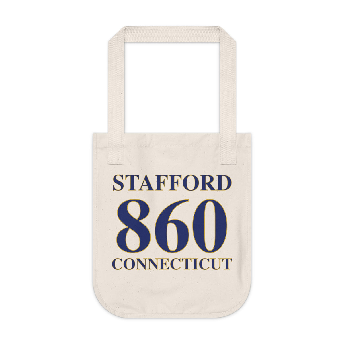 Stafford 860 Connecticut Organic Canvas Tote Bag