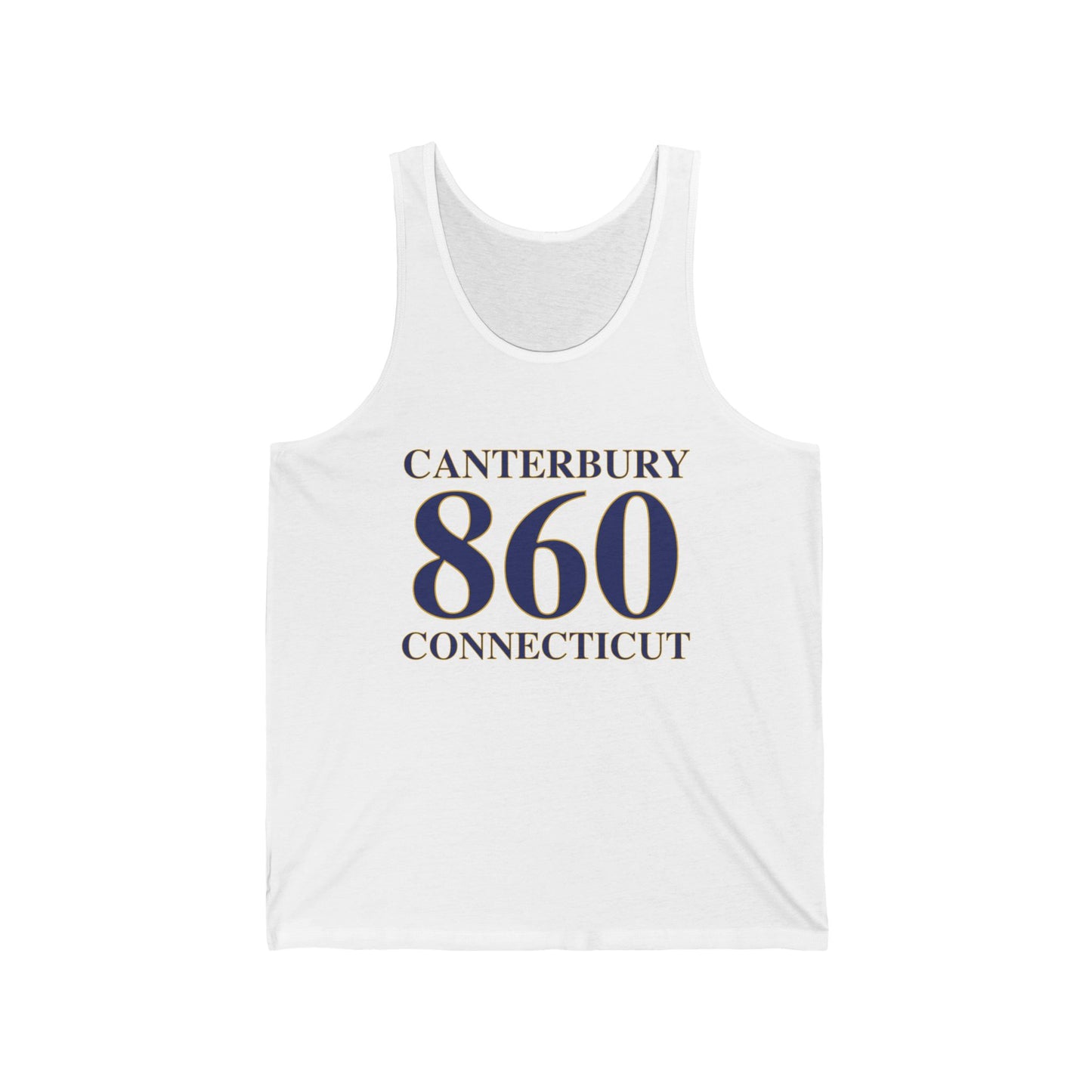 Canterbury 860 Connecticut Unisex Jersey Tank Top
