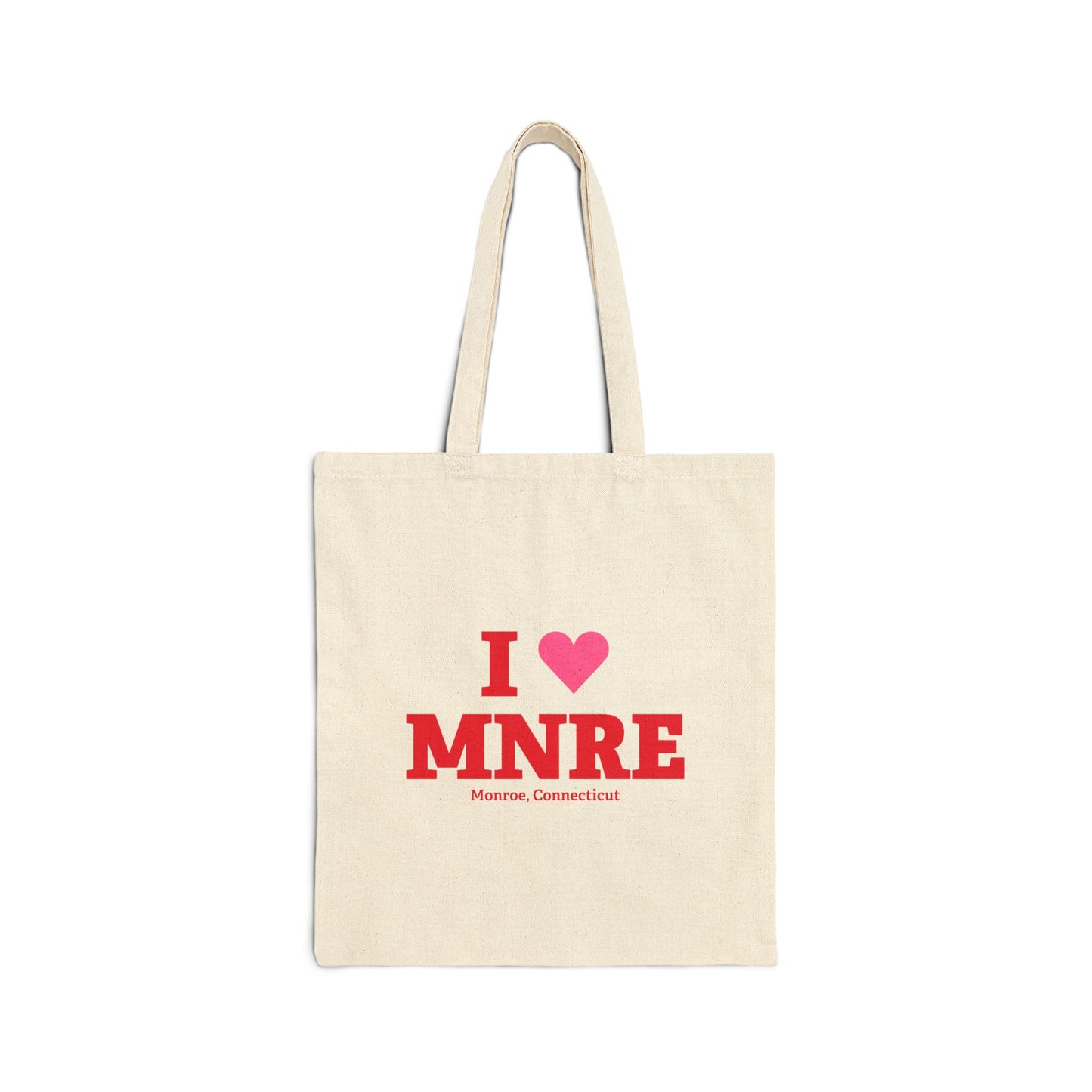 I Heart MNRE Cotton Canvas Tote Bag
