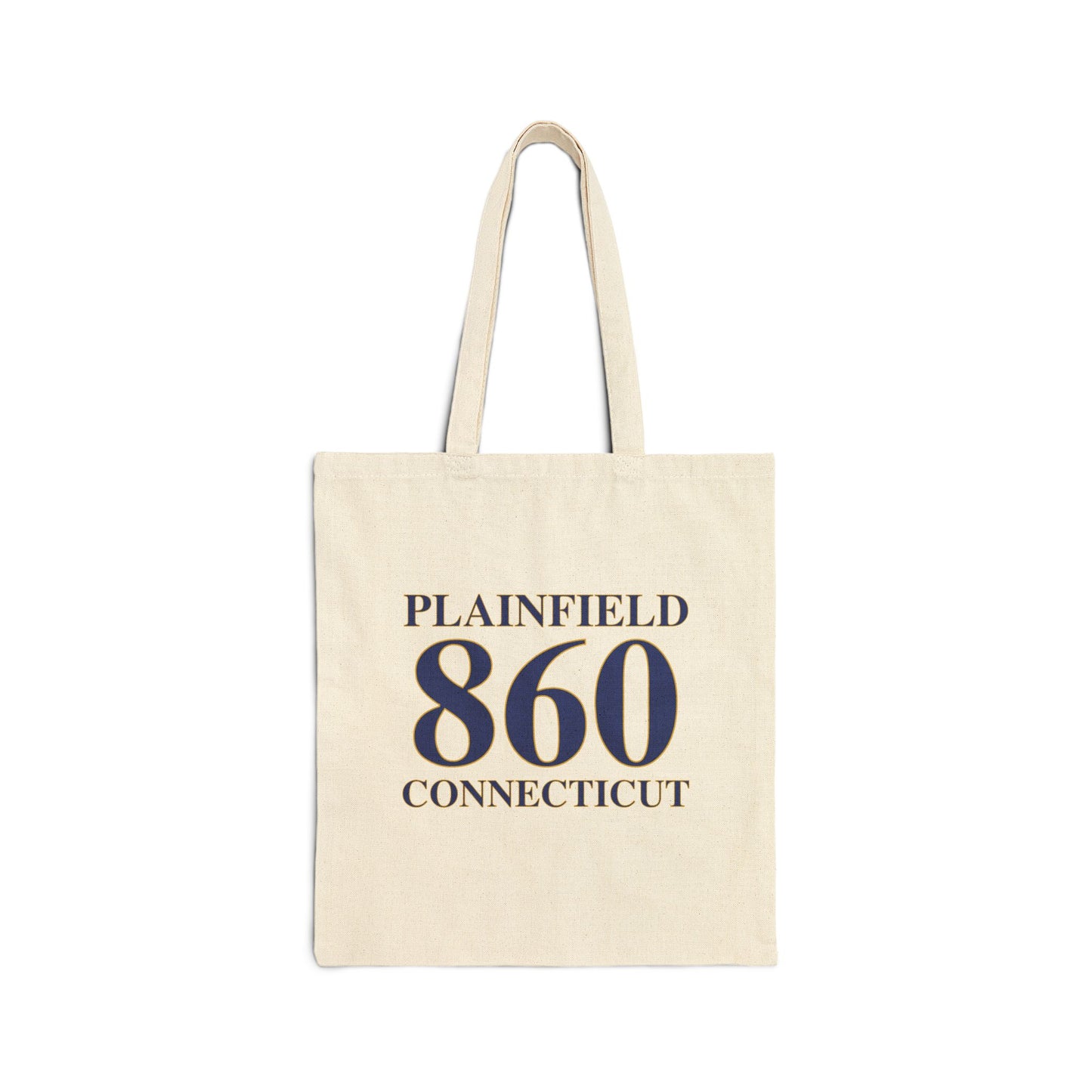 Plainfield 860 Connecticut Cotton Canvas Tote Bag