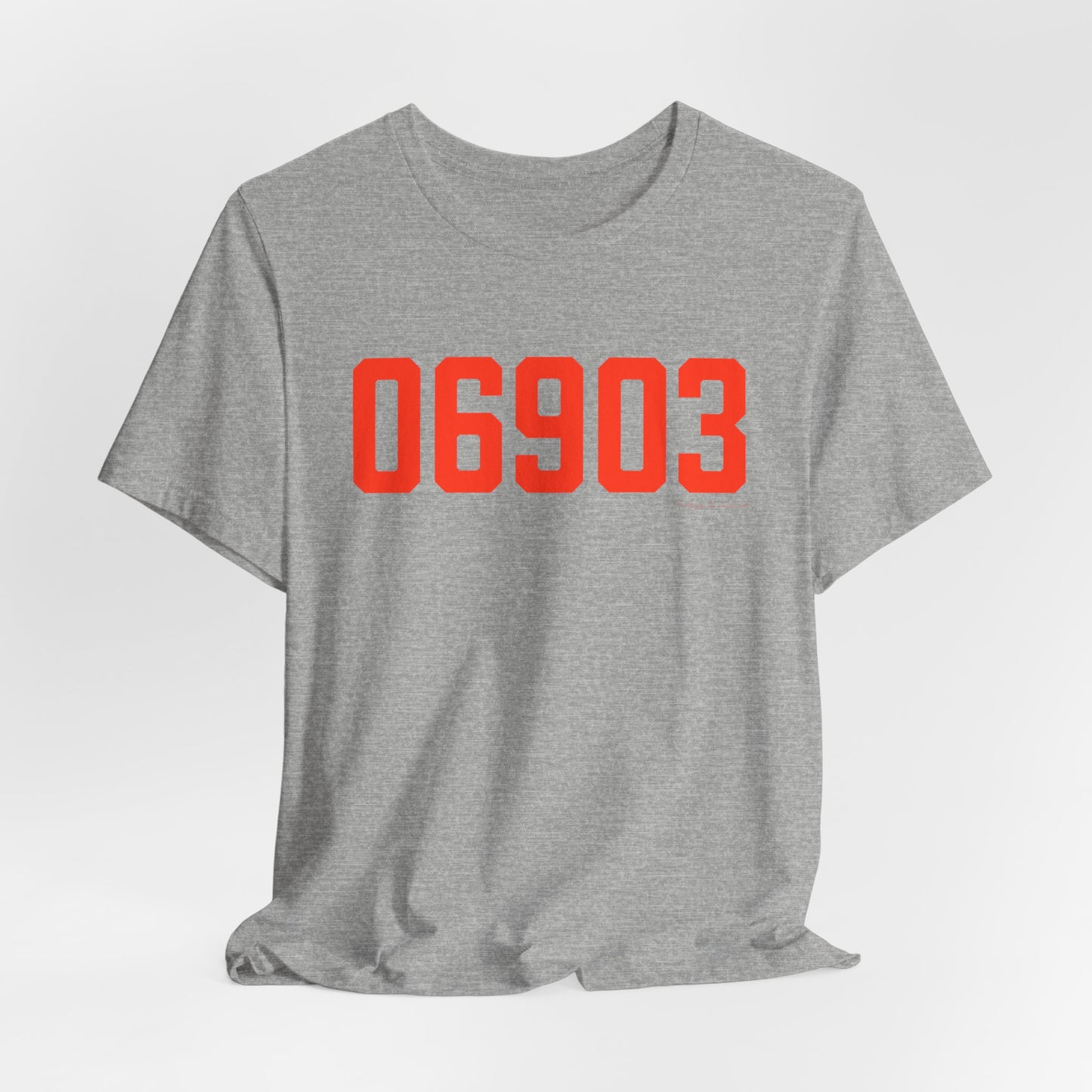 06903 Stamford Connecticut Zip Code Unisex Jersey Short Sleeve T-Shirt