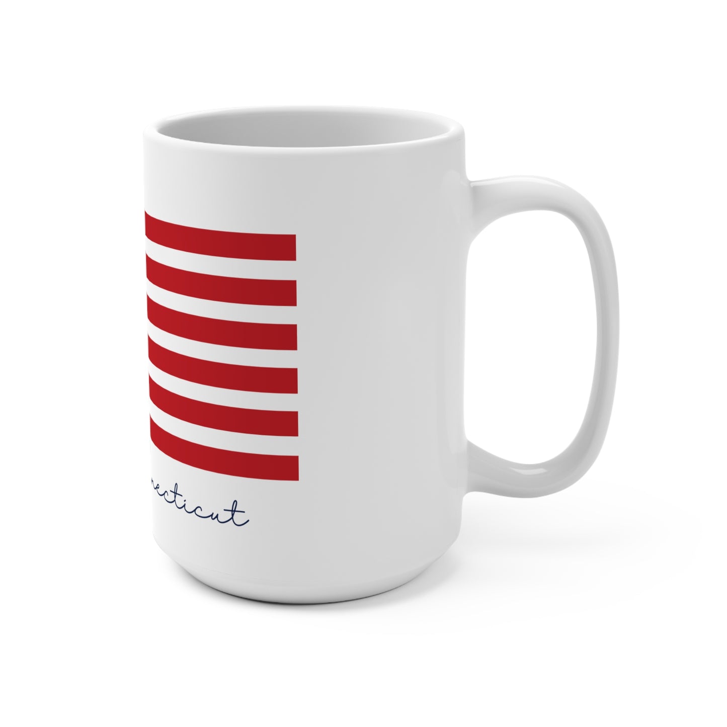 Cheshire Connecticut Flag Mug 15oz
