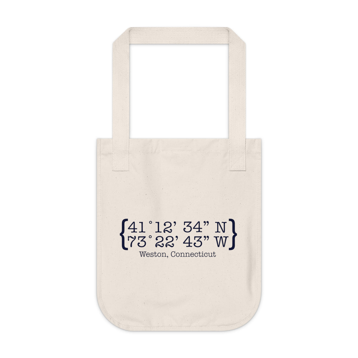 Weston Coordinates Organic Canvas Tote Bag