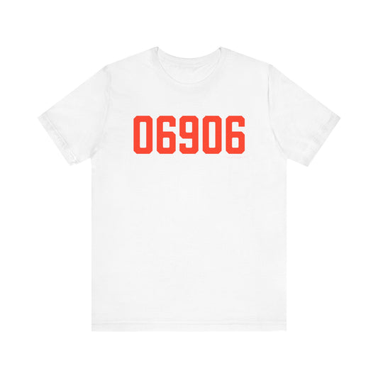 06906 Stamford Connecticut Zip Code Unisex Jersey Short Sleeve T-Shirt