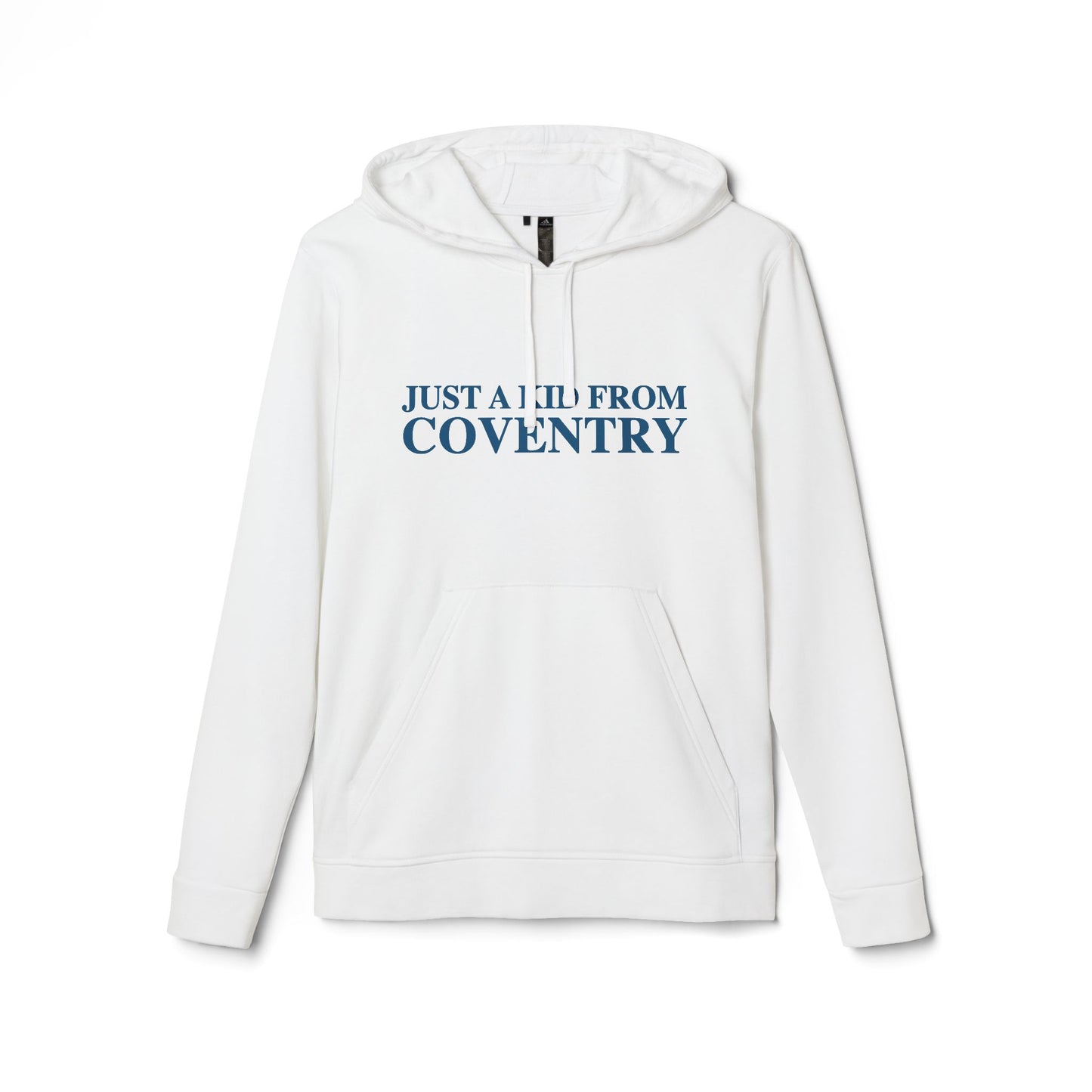 Just a kid from Coventry adidas Unisex Fleece Hoodie