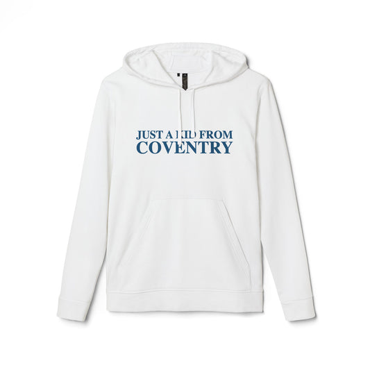 Just a kid from Coventry adidas Unisex Fleece Hoodie