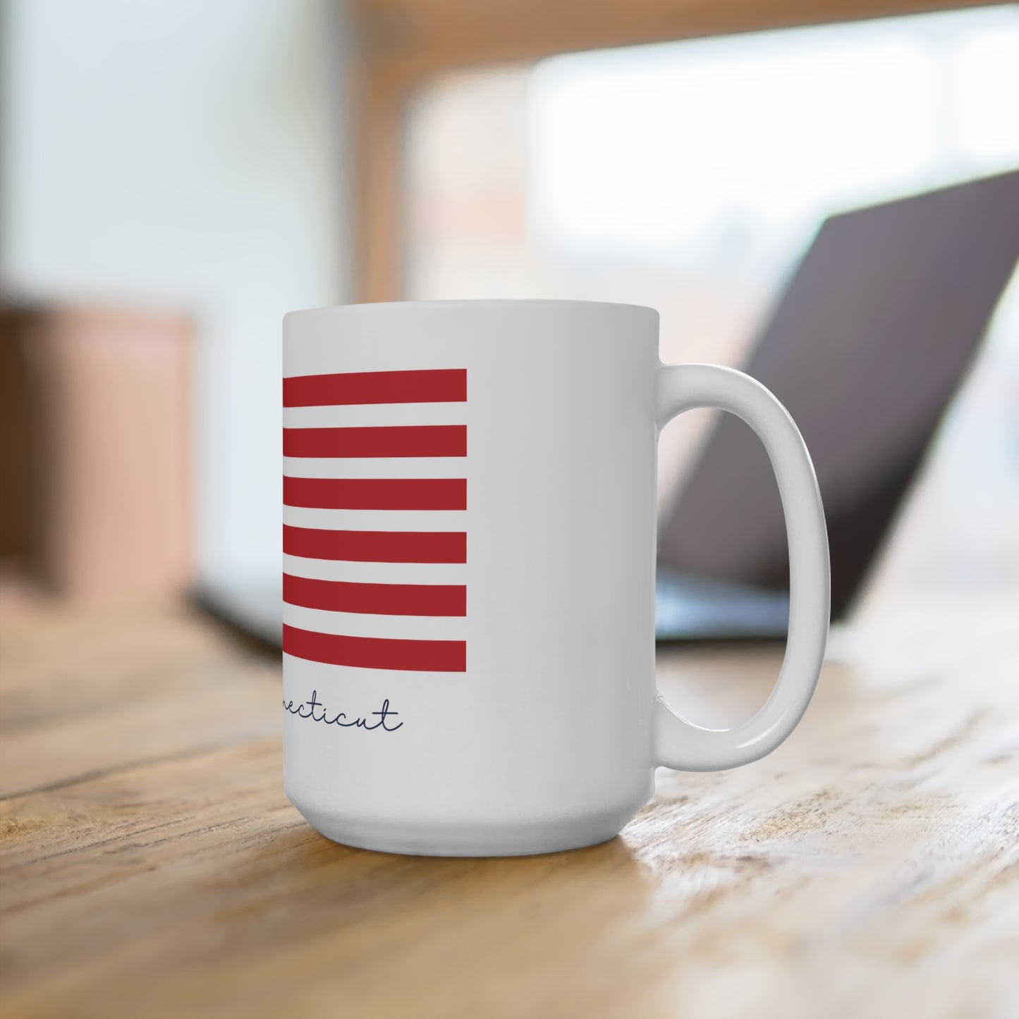Redding Connecticut Flag Mug 15oz