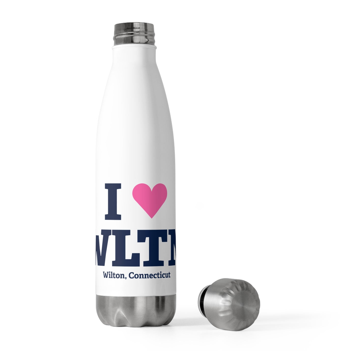 I Heart WLTN 20oz Insulated Bottle