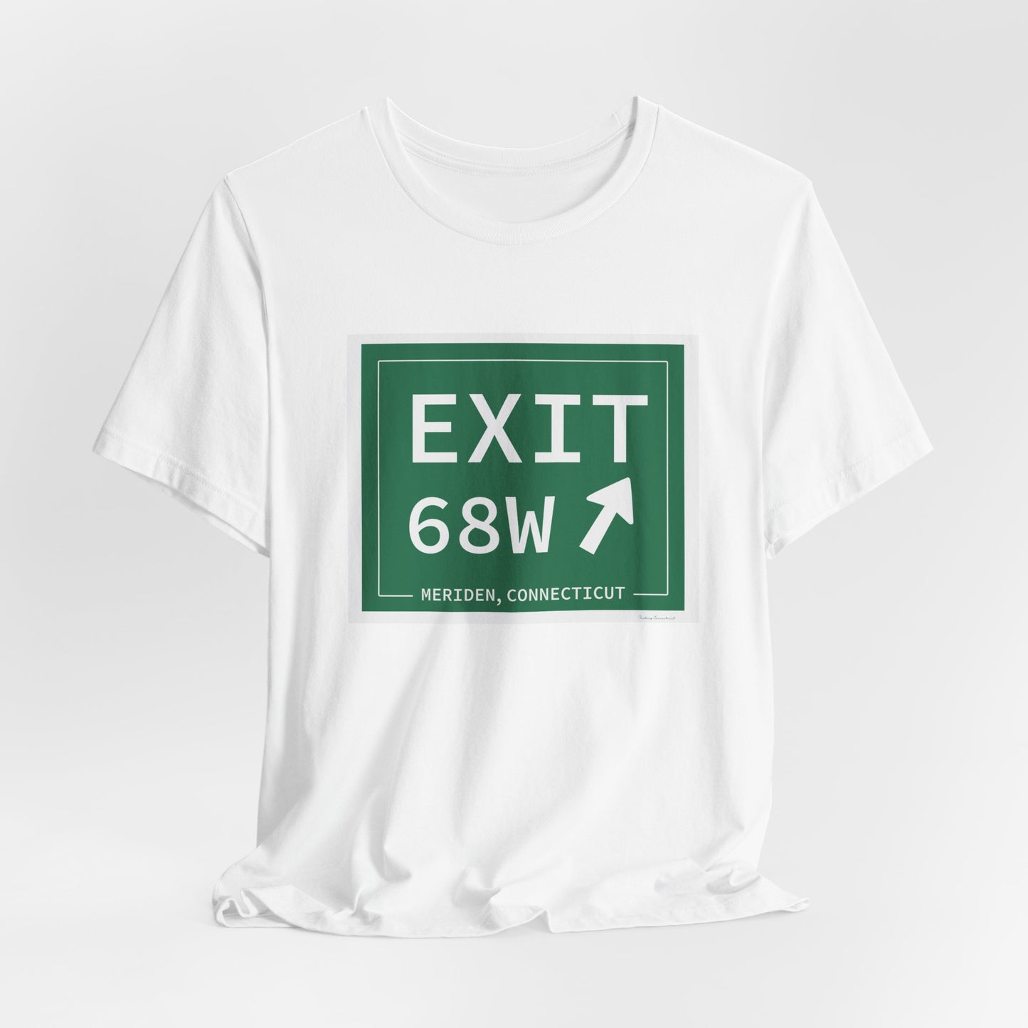 Vintage Exit 68W WCP Sign Unisex Jersey Short Sleeve T-Shirt