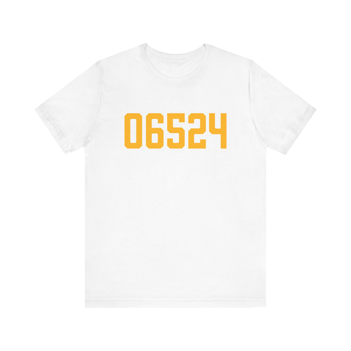 06524 Bethany Connecticut Zip Code Short Sleeve T-Shirt
