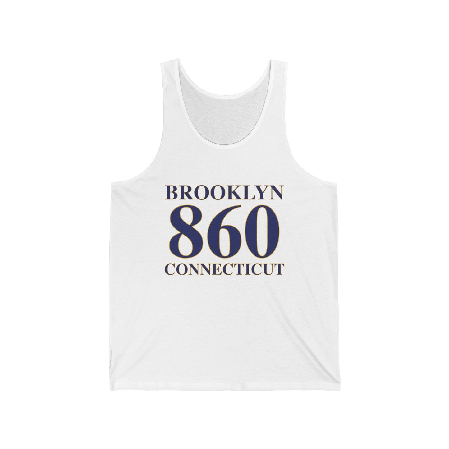 Brooklyn 860 Connecticut Unisex Jersey Tank Top