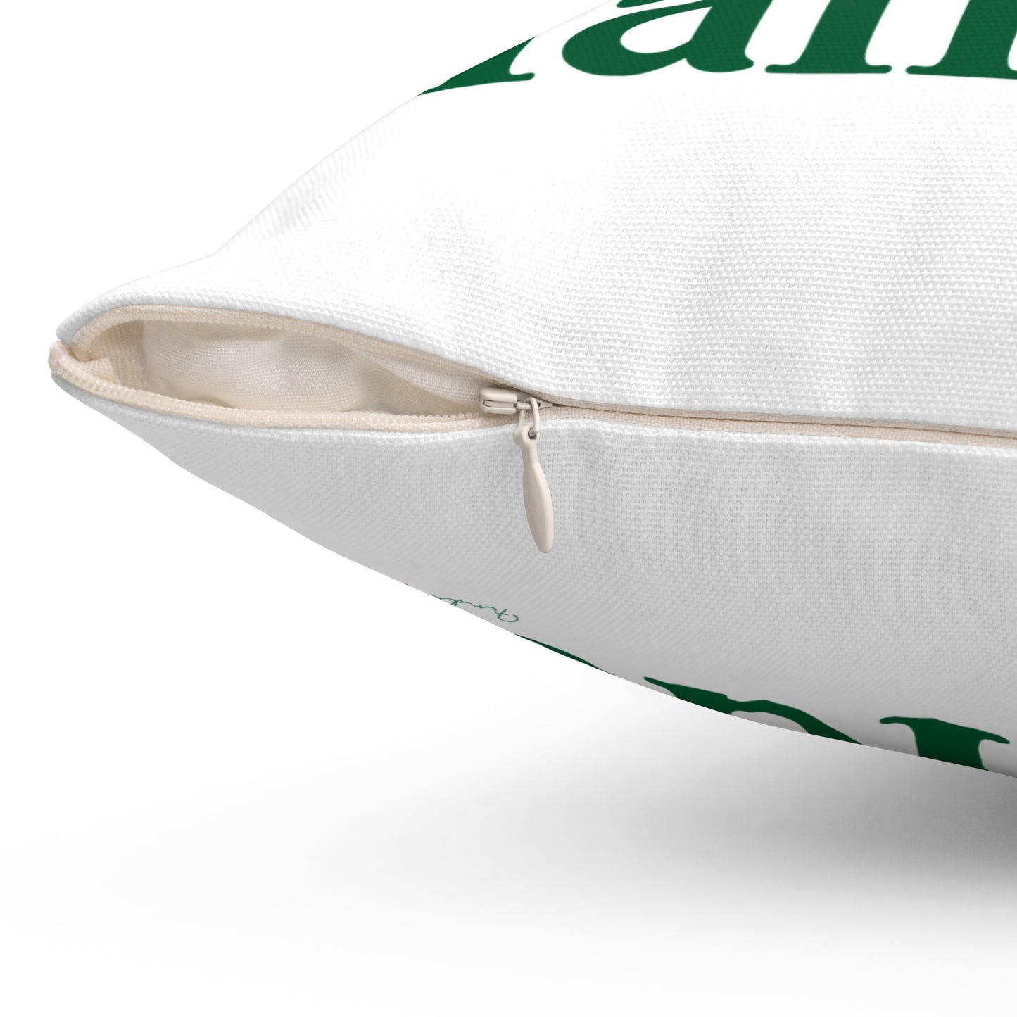 I Clover Hamden Spun Polyester Square Pillow