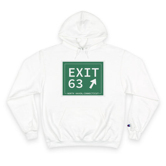 Vintage Exit 63 WCP Sign Champion Hoodie