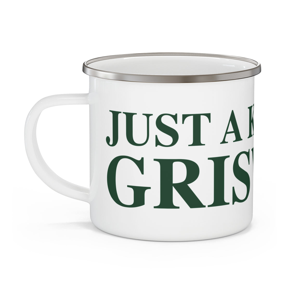 Just a kid from Griswold Enamel Camping Mug
