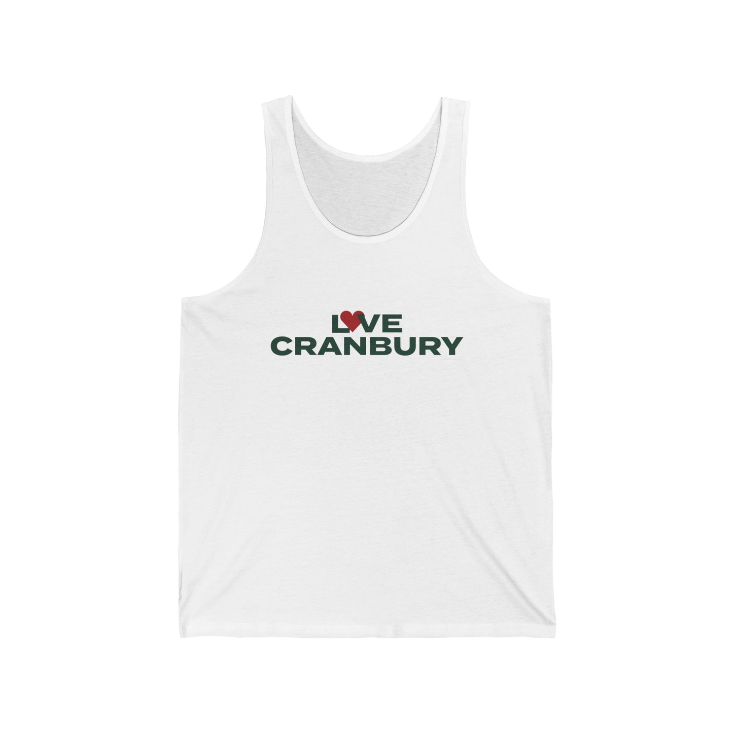 Love Cranbury Unisex Jersey Tank Top