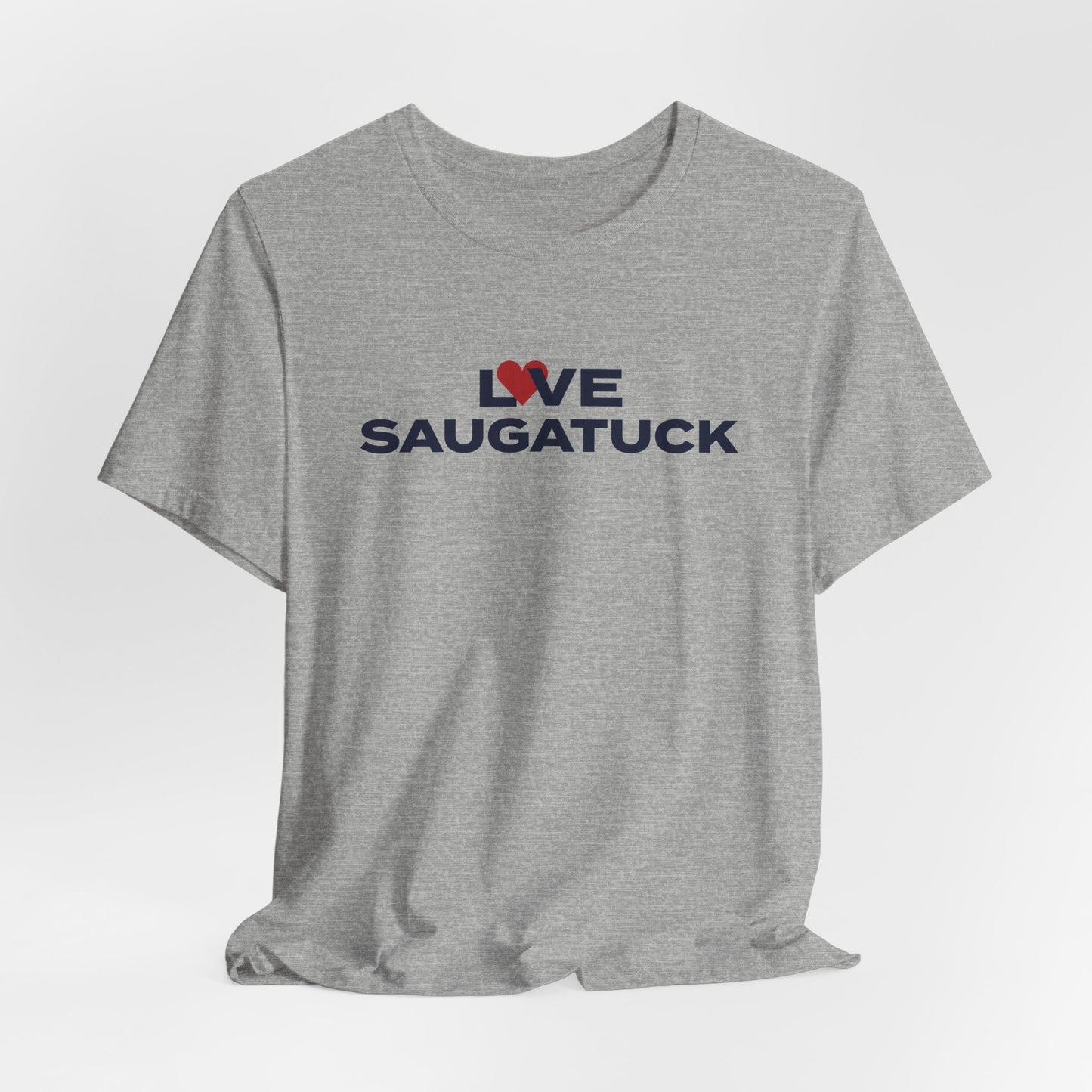 Love Saugatuck Unisex Jersey Short Sleeve T-Shirt