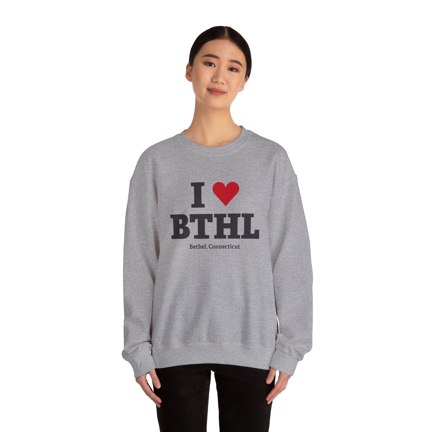 I Heart BTHL Unisex Heavy Blend™ Crewneck Sweatshirt