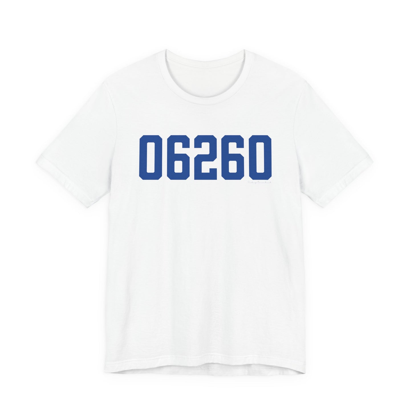 06260 Putnam Connecticut Zip Code Unisex Jersey Short Sleeve T-Shirt