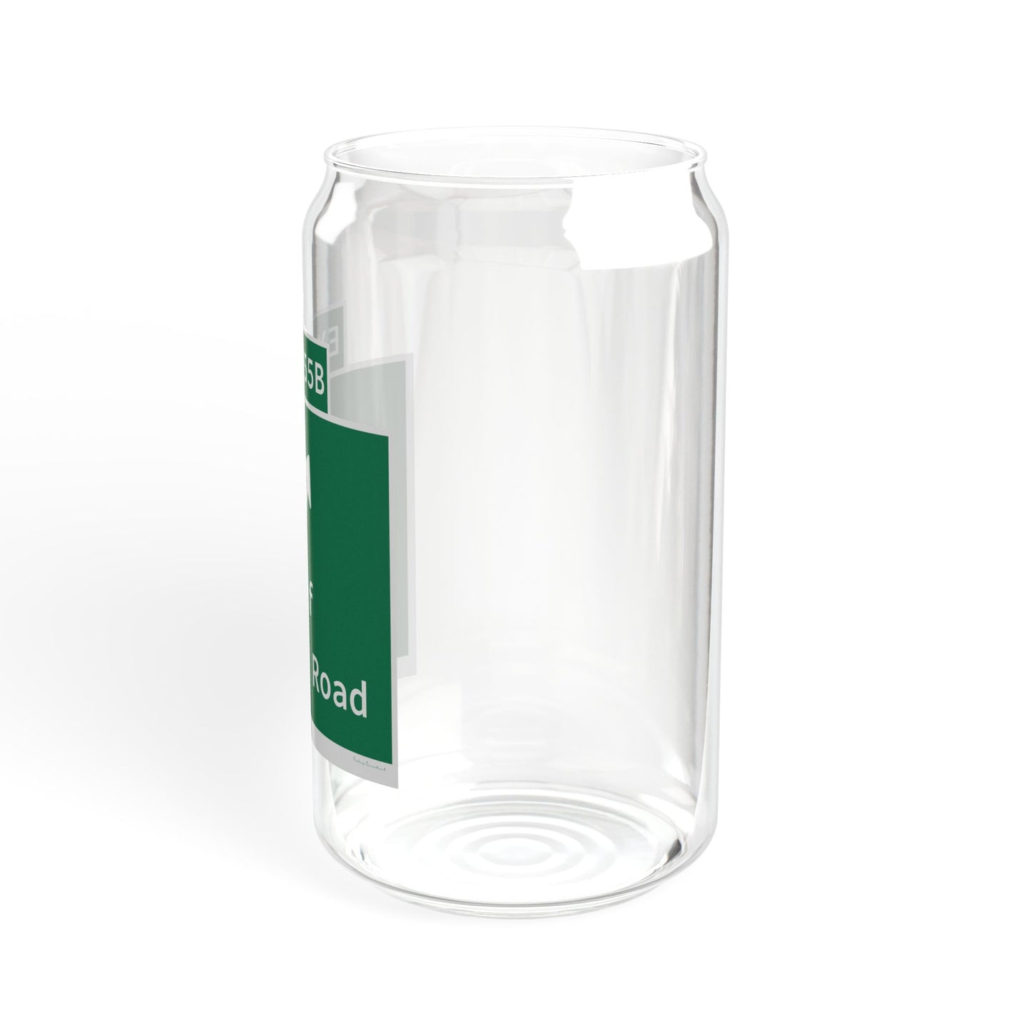 Vintage WCP Exit 55B Sign Sipper Glass, 16oz