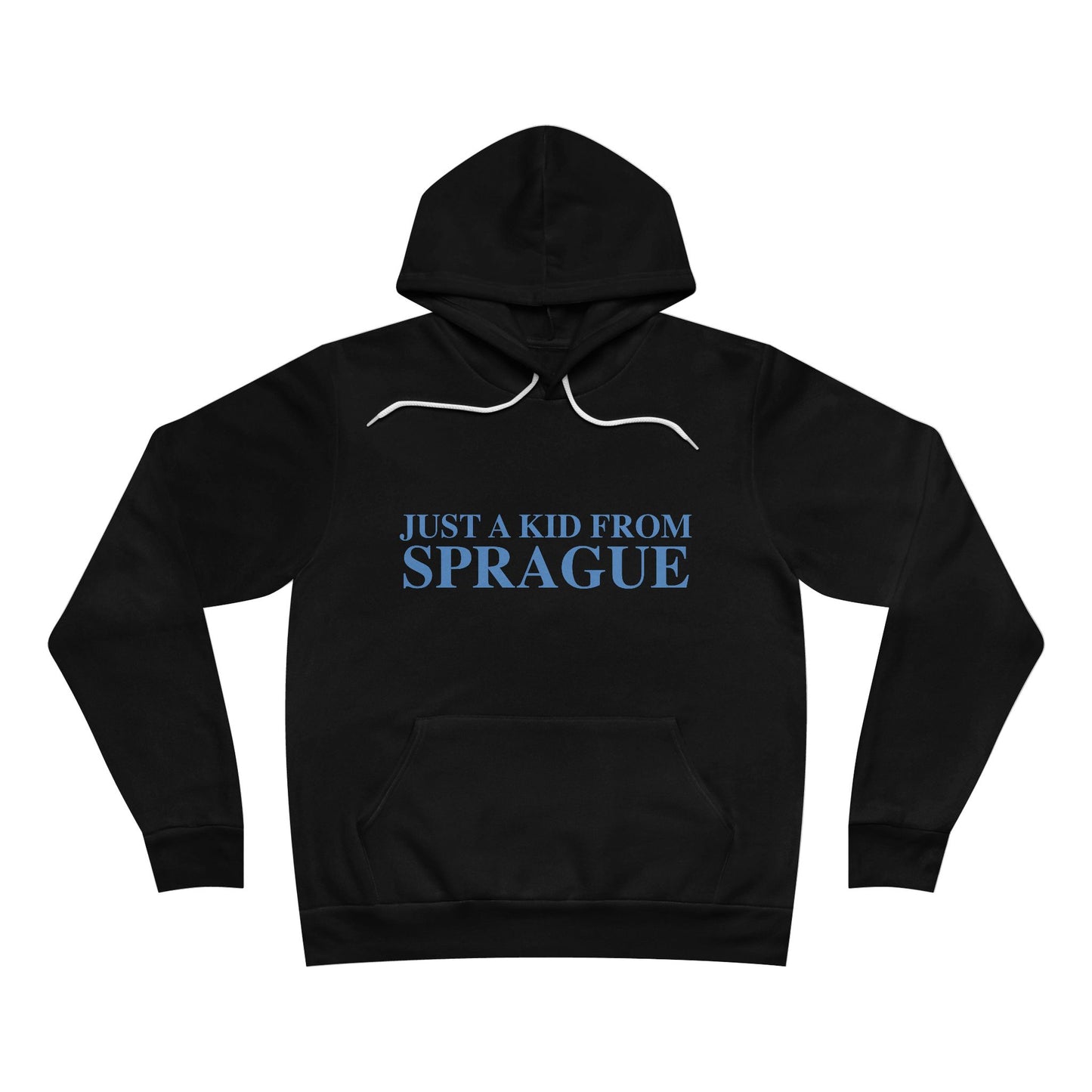 Just a kid from Sprague Unisex Sponge Fleece Pullover Hoodie