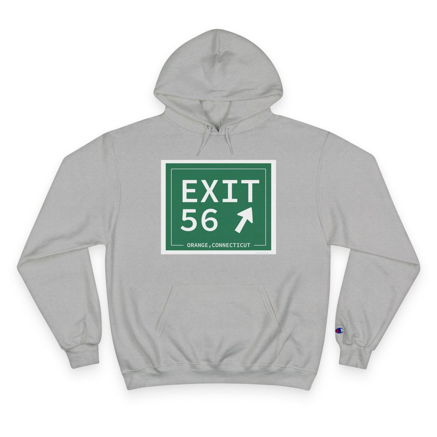 Vintage Exit 56 WCP Sign Champion Hoodie