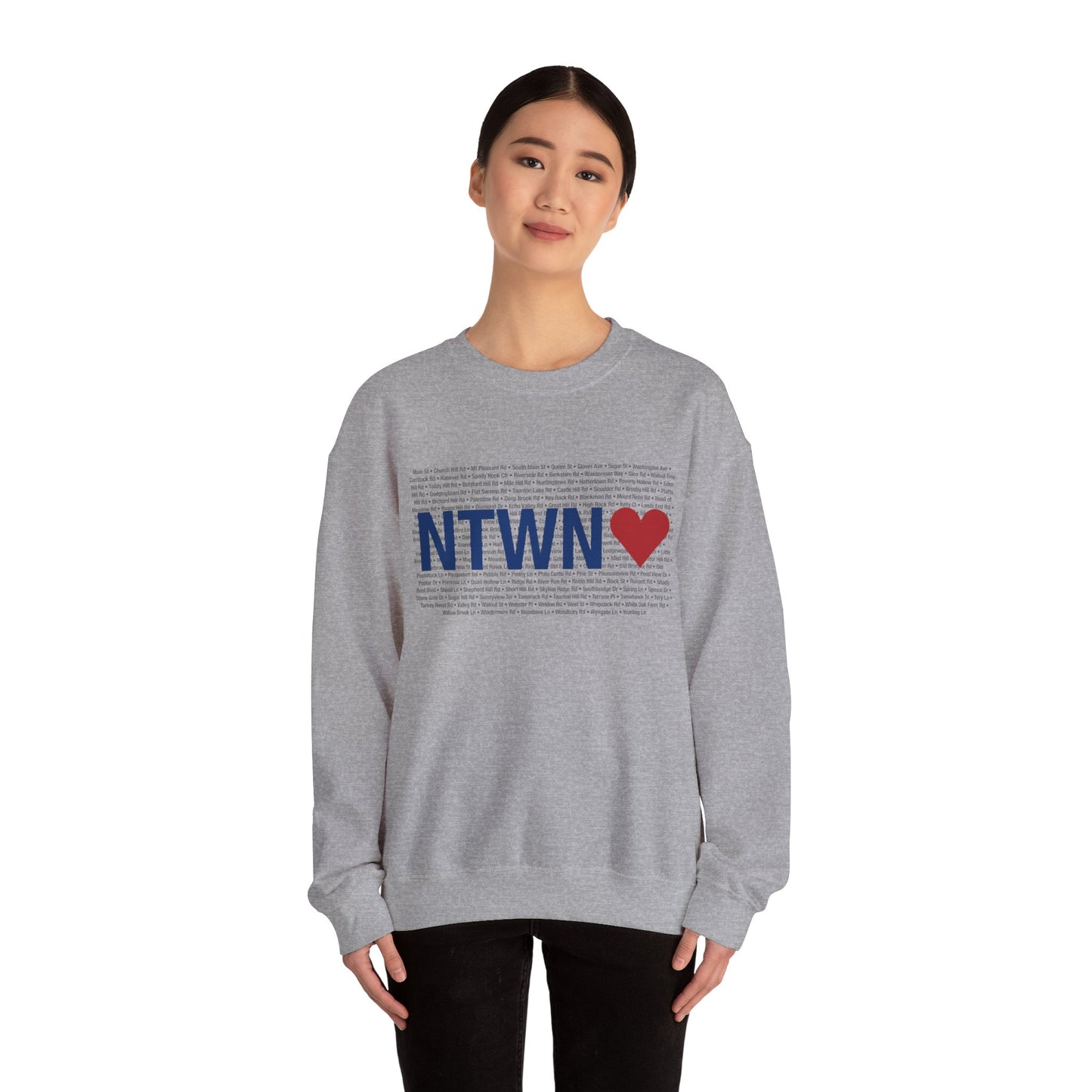 Newtown Love Unisex Heavy Blend™ Crewneck Sweatshirt