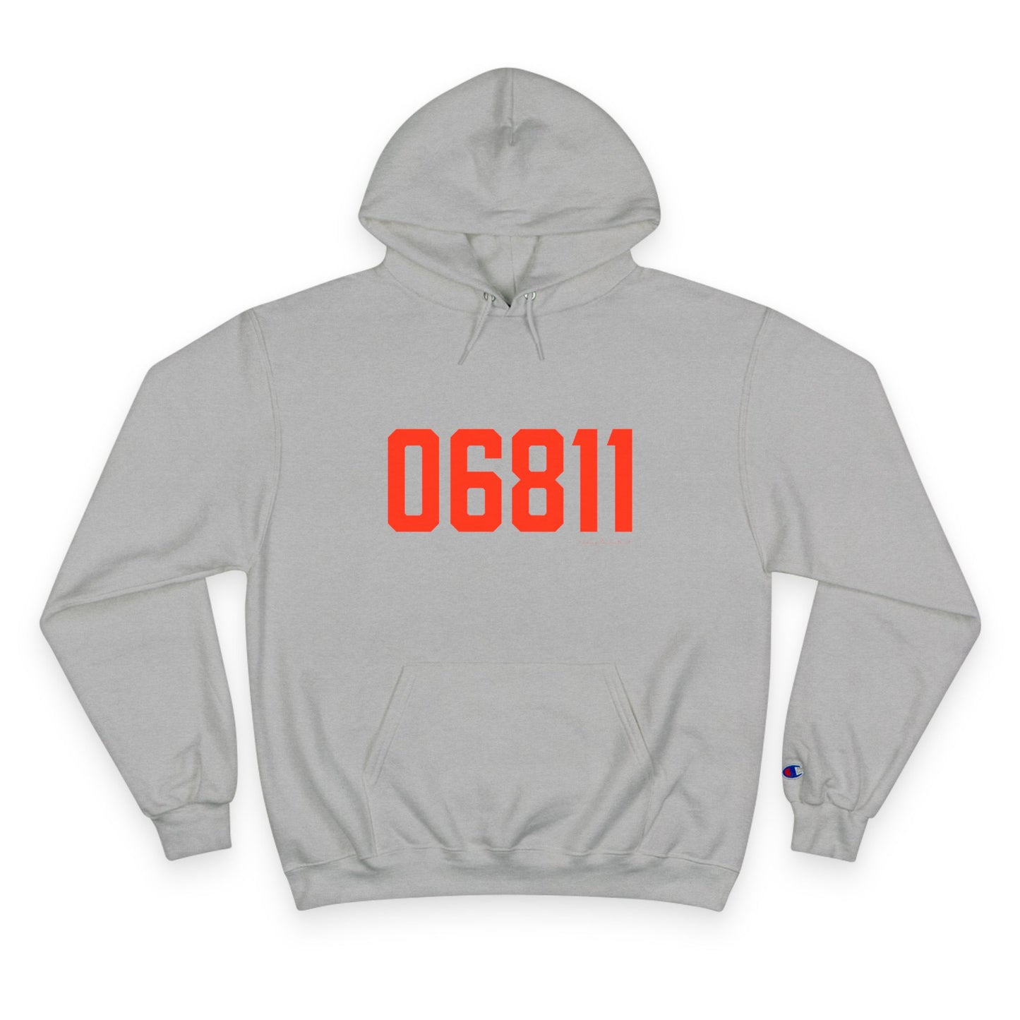 06811 Danbury Connecticut Zip Code Champion Hoodie Sweatshirt