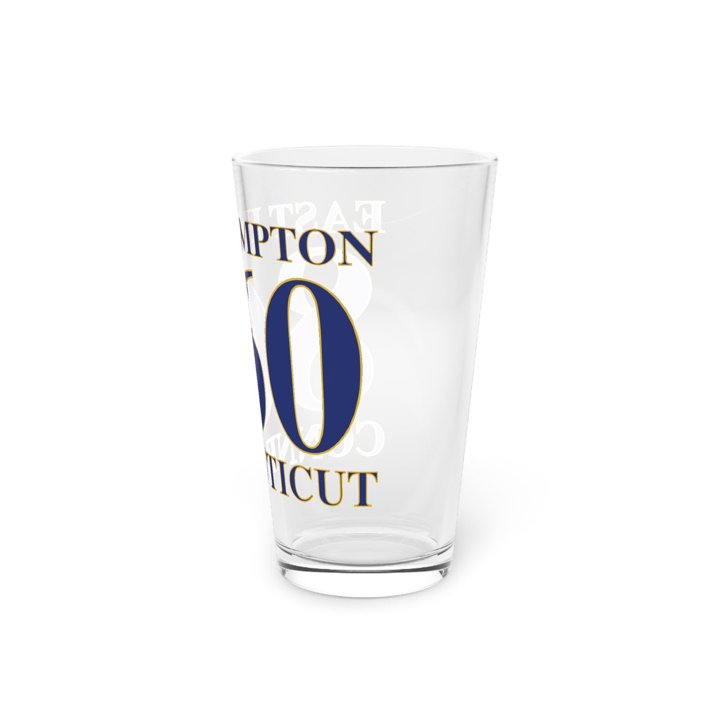 East Hampton 860 Connecticut Pint Glass, 16oz