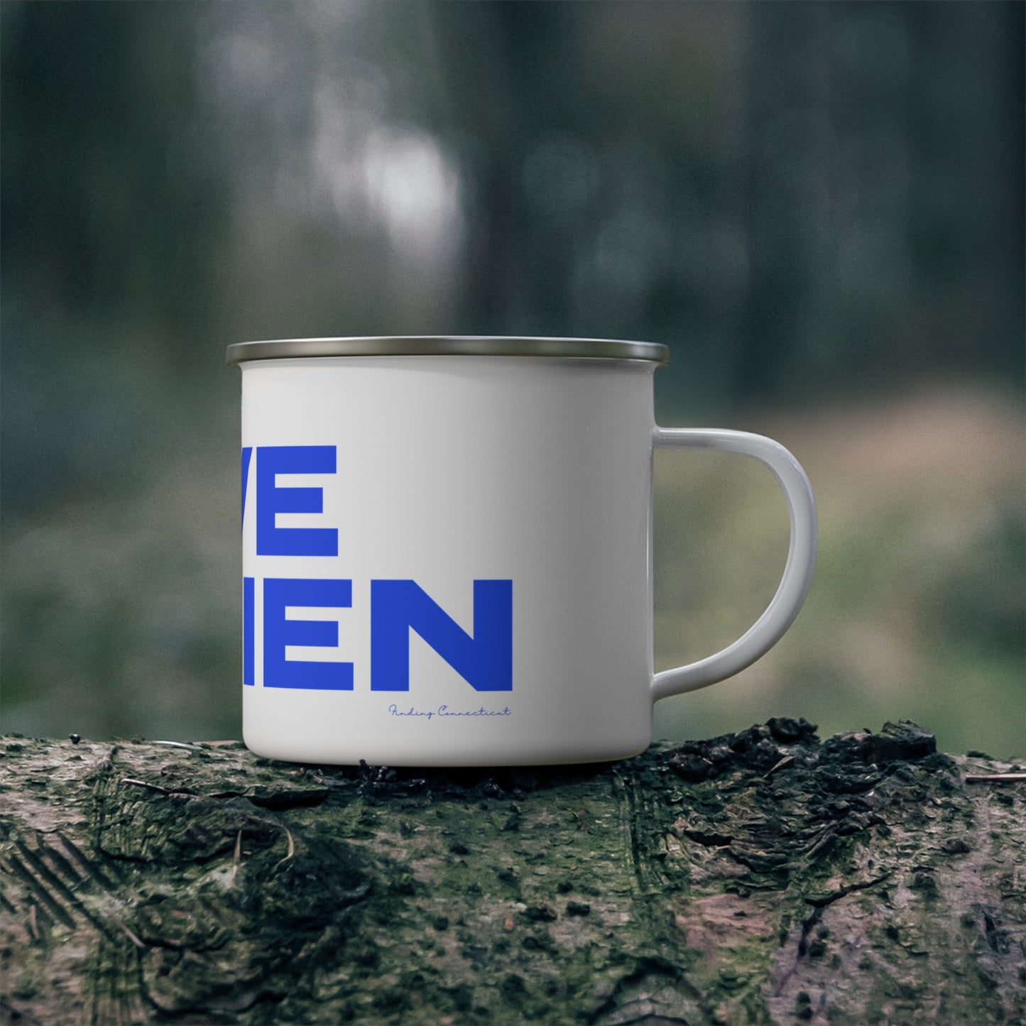 Love Darien Enamel Camping Mug