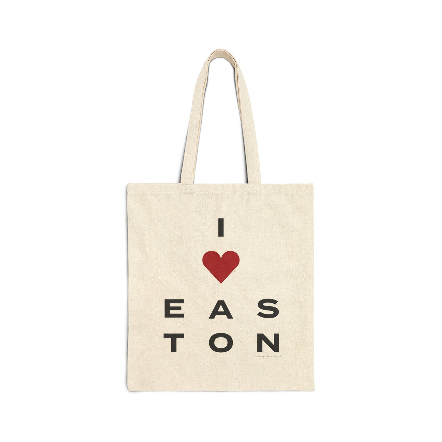 Easton Vision Cotton Canvas Tote Bag
