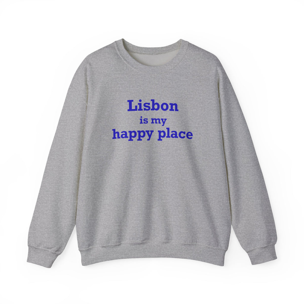 Lisbon is My Happy Place Unisex Heavy Blend™ Crewneck Sweatshirt
