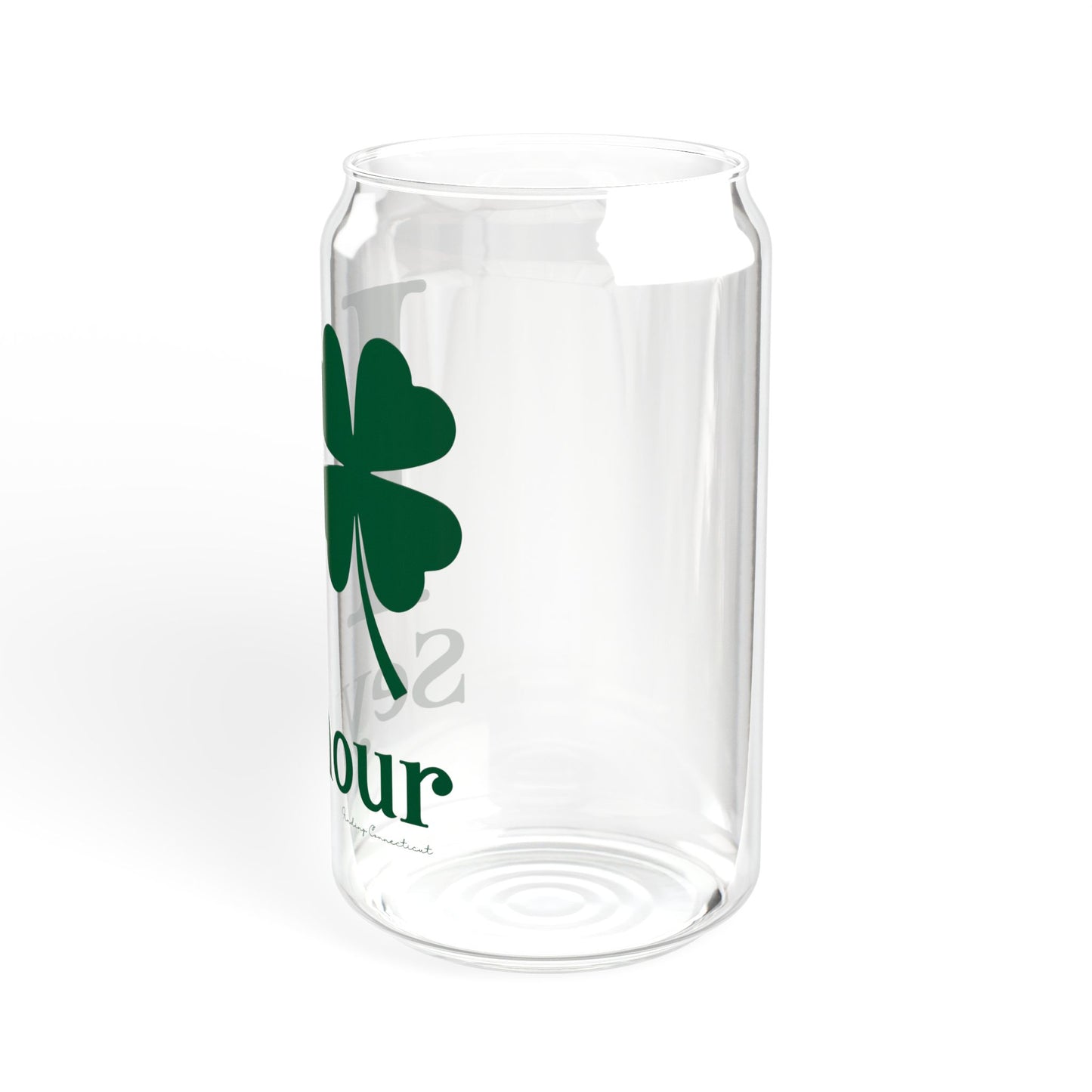 I Clover Seymour Sipper Glass, 16oz