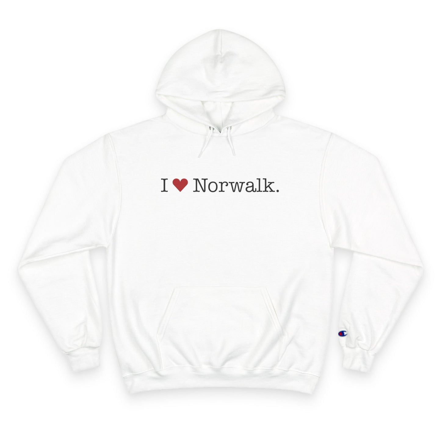 I Heart Norwalk. Champion Hoodie