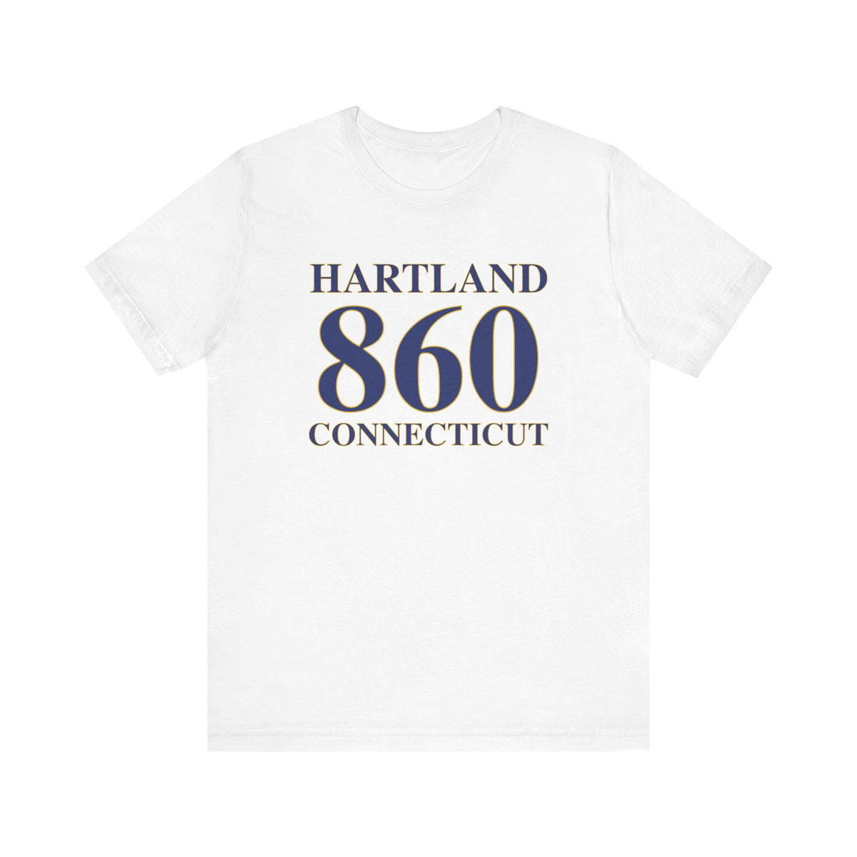 Hartland 860 Connecticut Unisex Jersey Short Sleeve T-Shirt