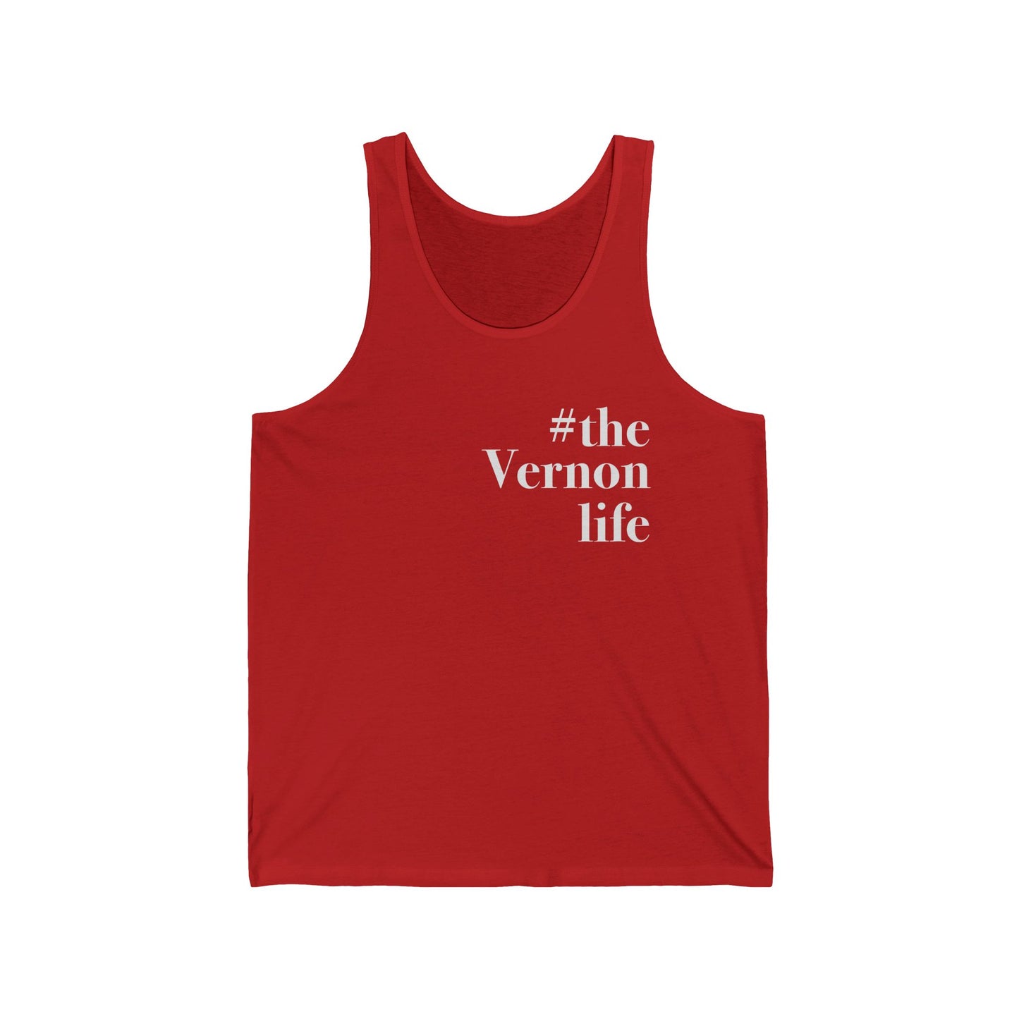 #thevernonlife Unisex Jersey Tank