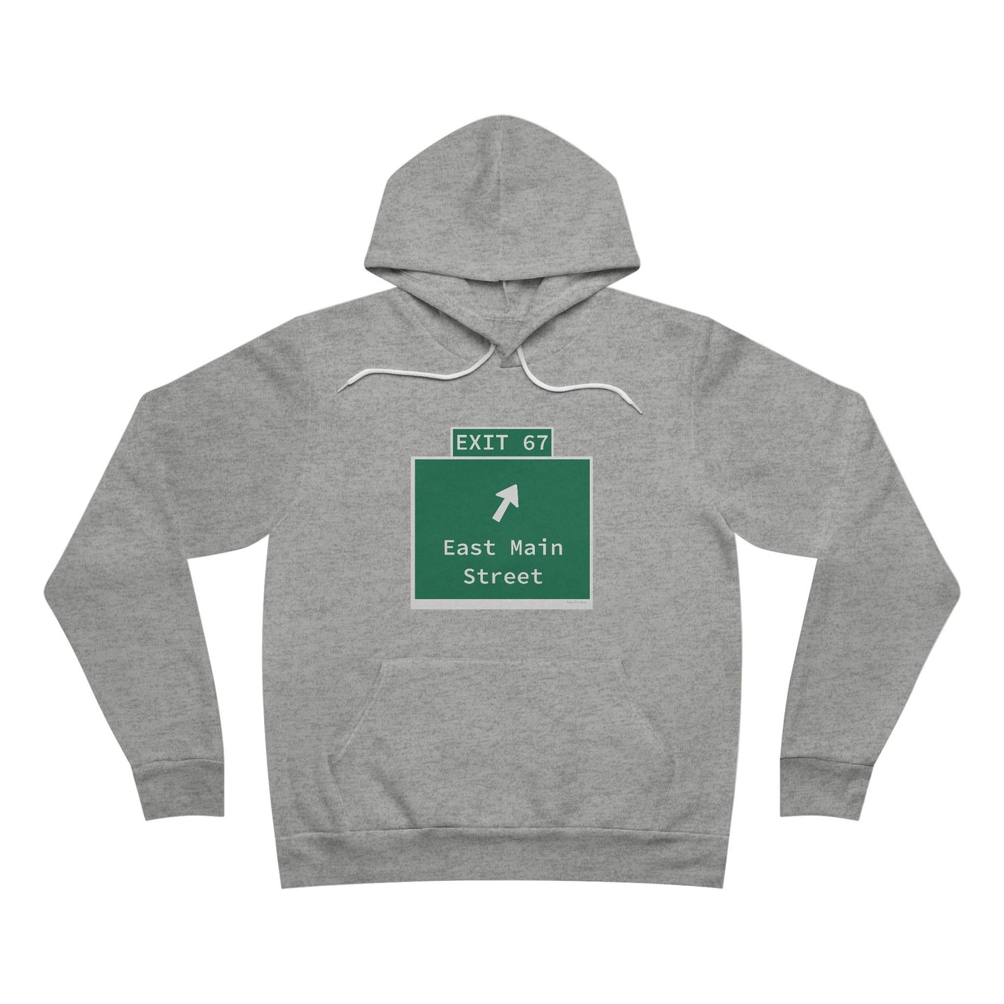 Vintage WCP Exit 67 Sign Unisex Sponge Fleece Pullover Hoodie