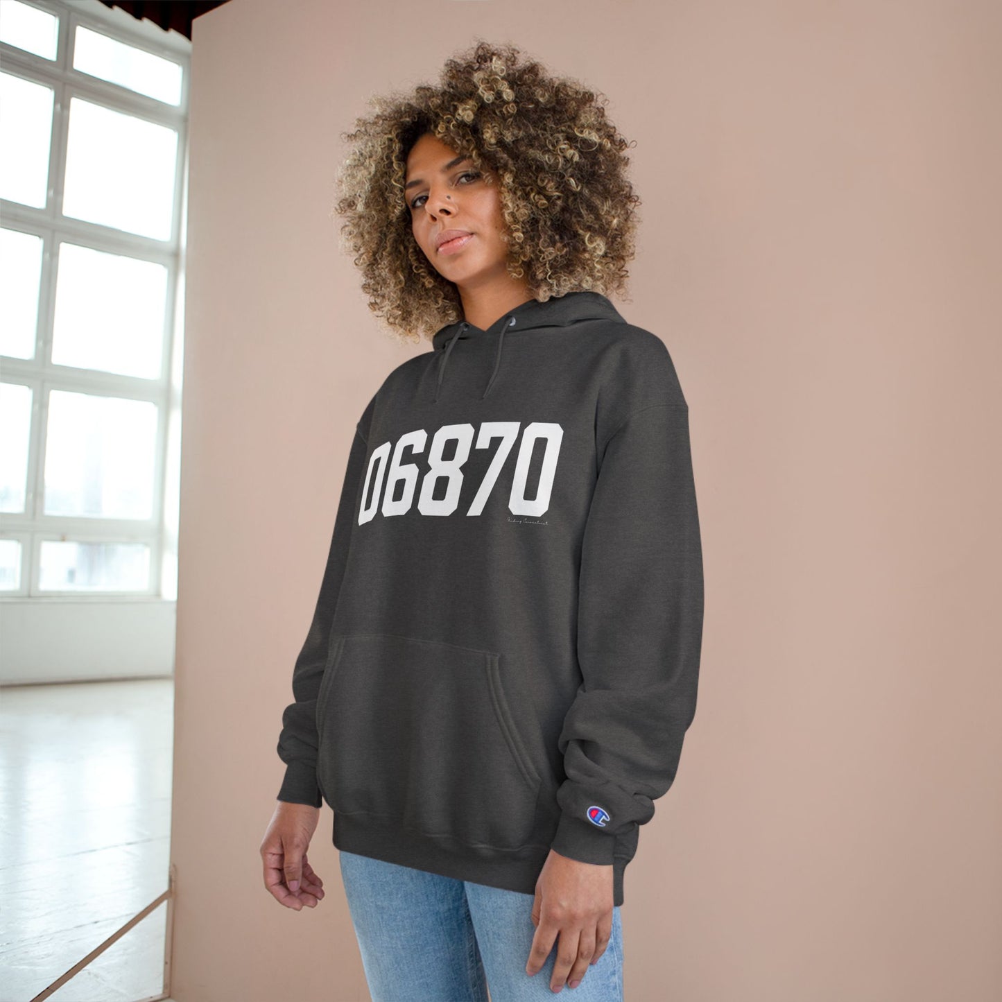 06870 - Greenwich CT Zip Code Champion Hoodie